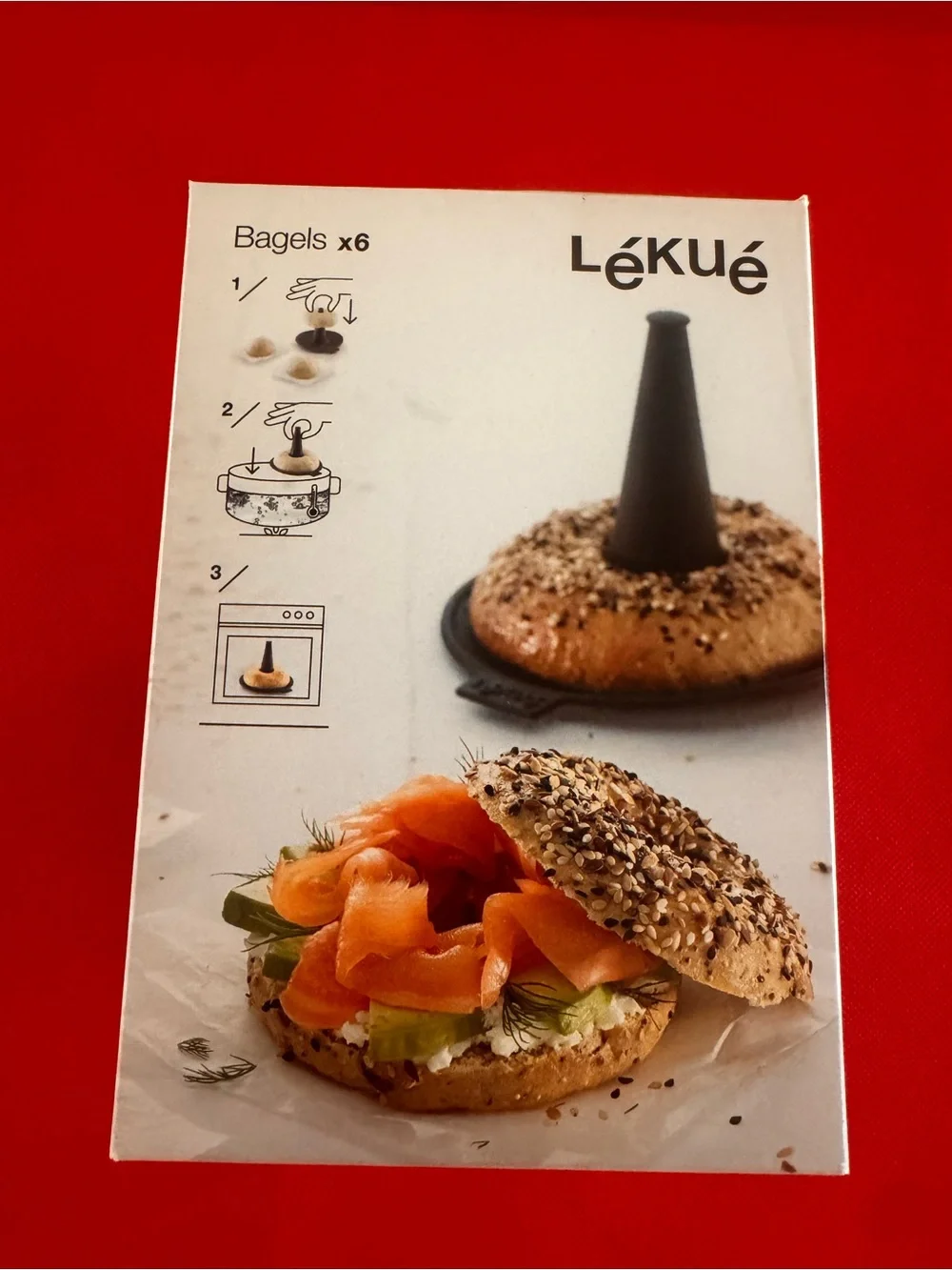 Bagel making kit and chocolate tracing kit